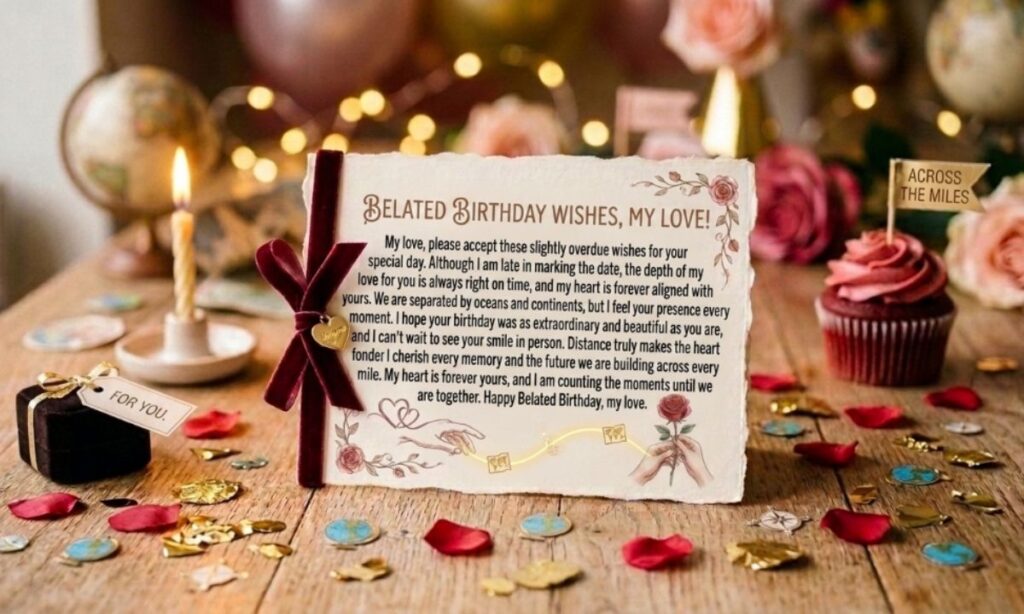 Belated Birthday Wishes