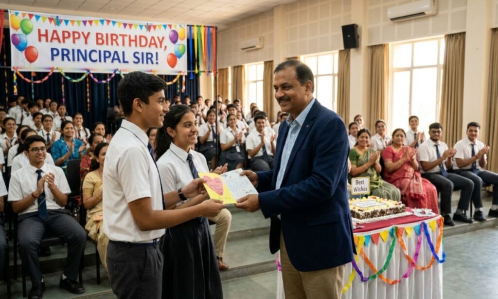 Birthday Wishes for School Principal Sir