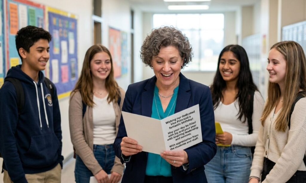 Birthday Wishes for Vice Principal