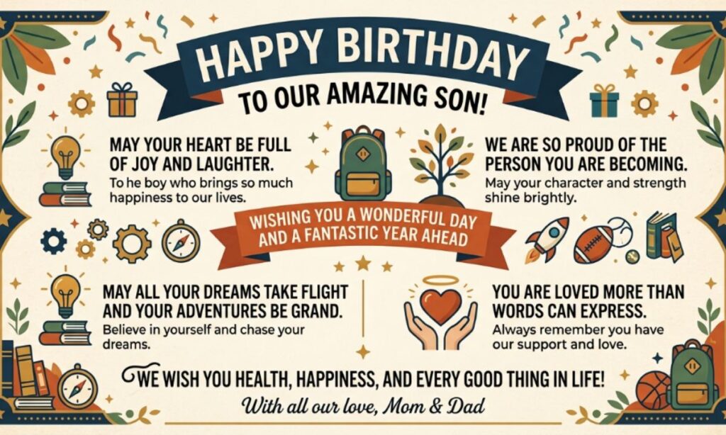 Birthday Wishes for Your Son