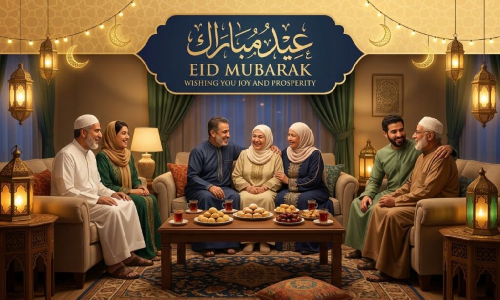 Eid Greetings for Family and Friends
