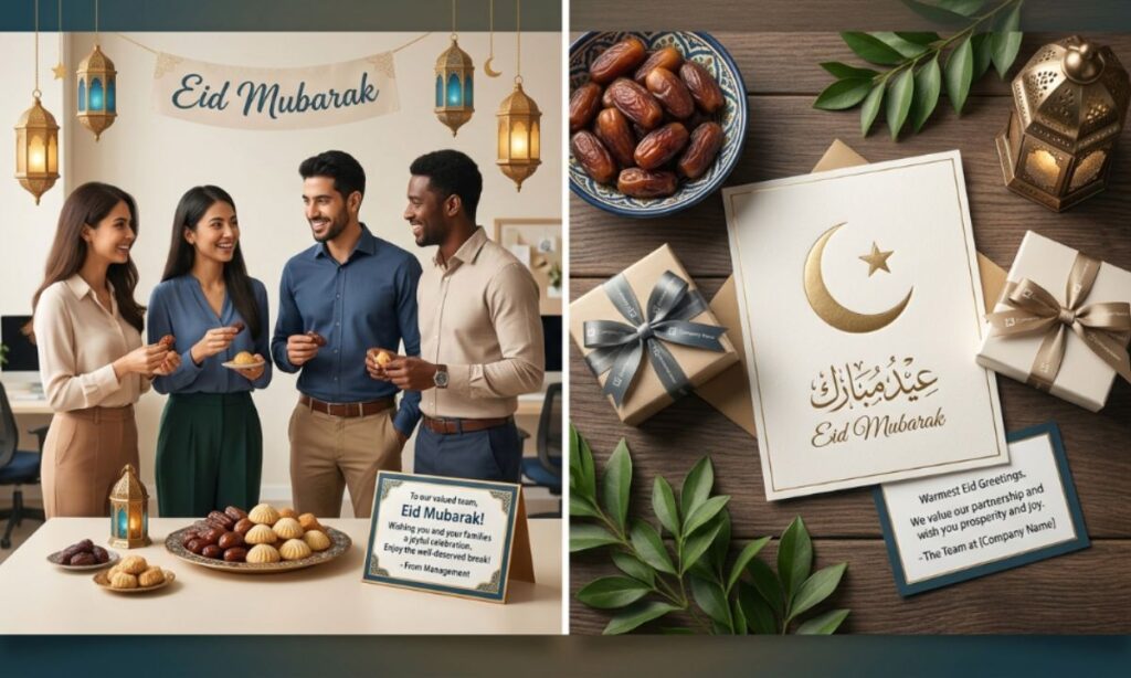 Eid Wishes for Colleagues and Clients