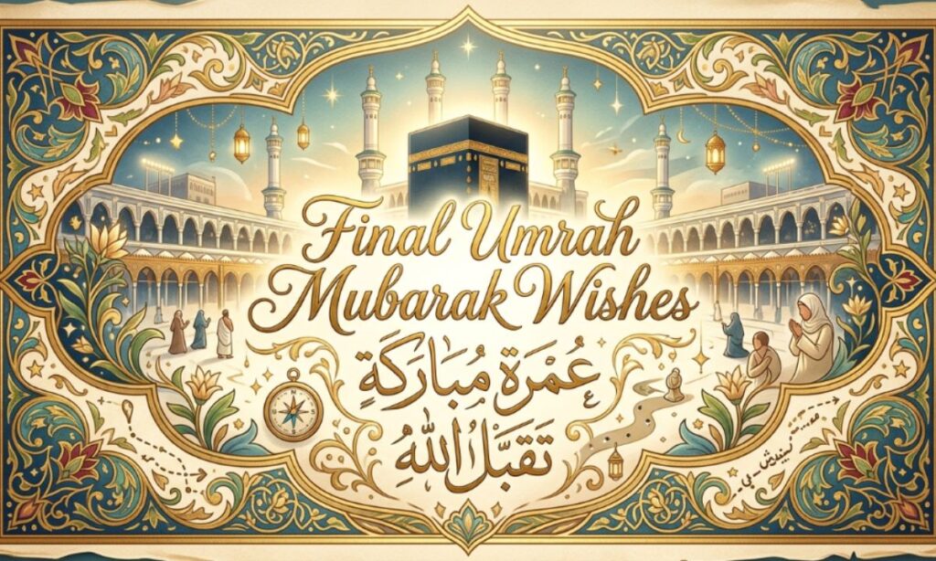 Final Umrah Mubarak Wishes