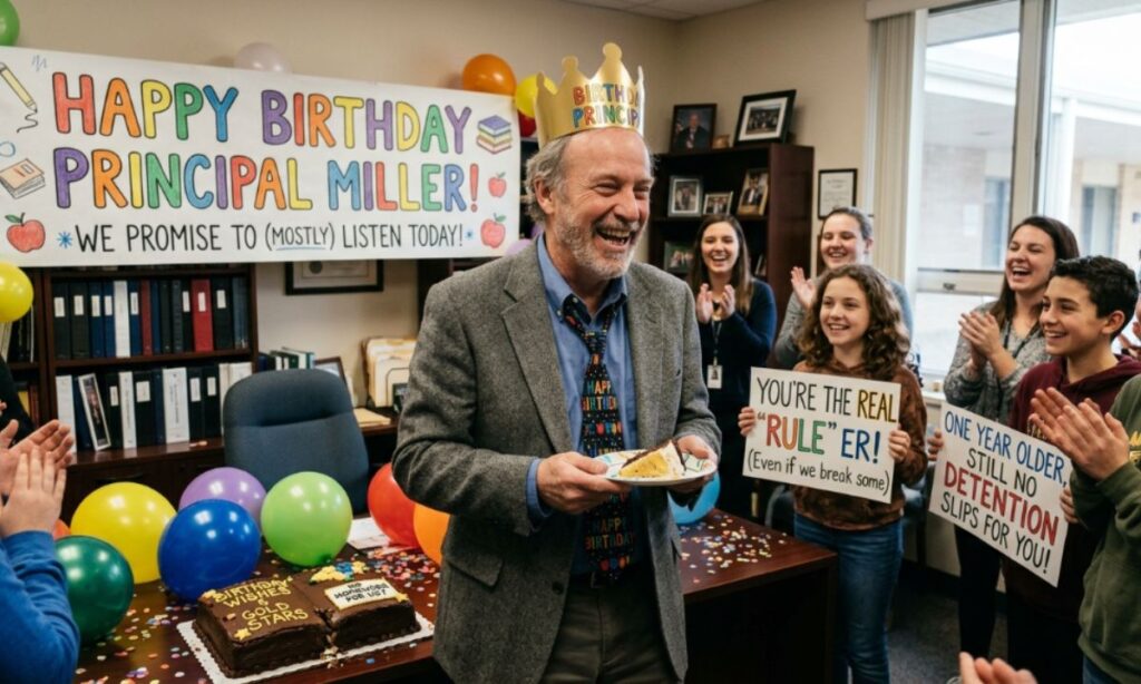 Funny Principal Birthday Wishes