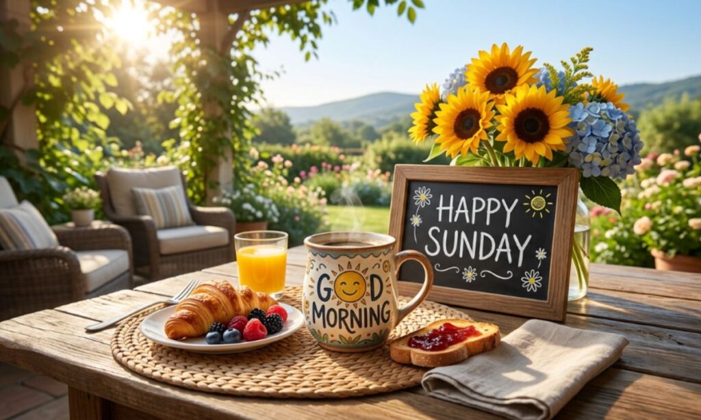 Good Morning and Happy Sunday
