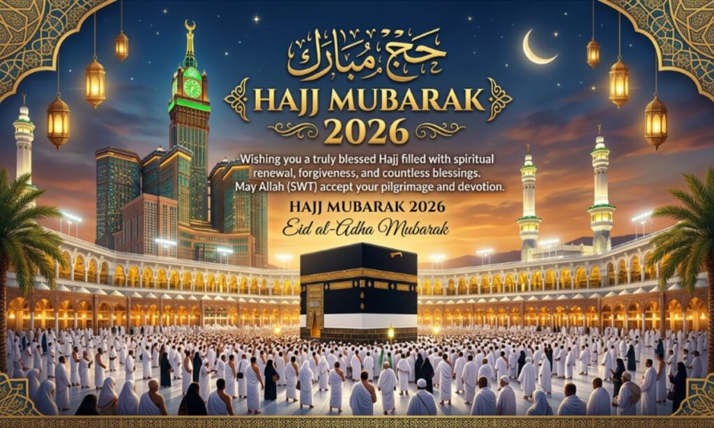 Hajj Mubarak Wishes 2026