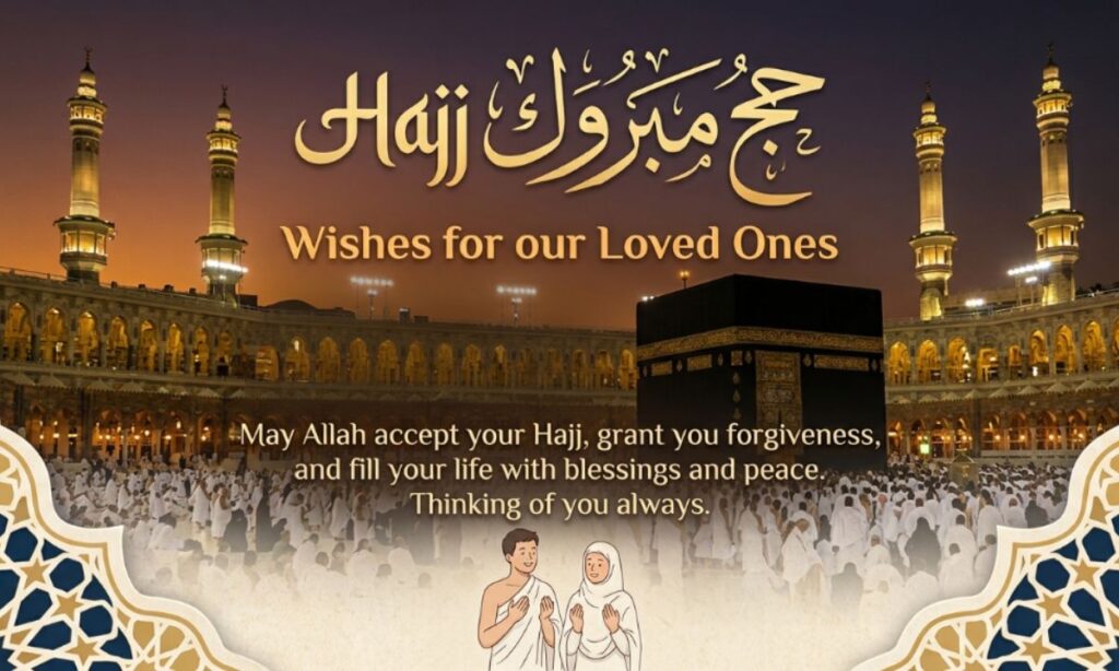 Hajj Mubarak Wishes for Loved Ones