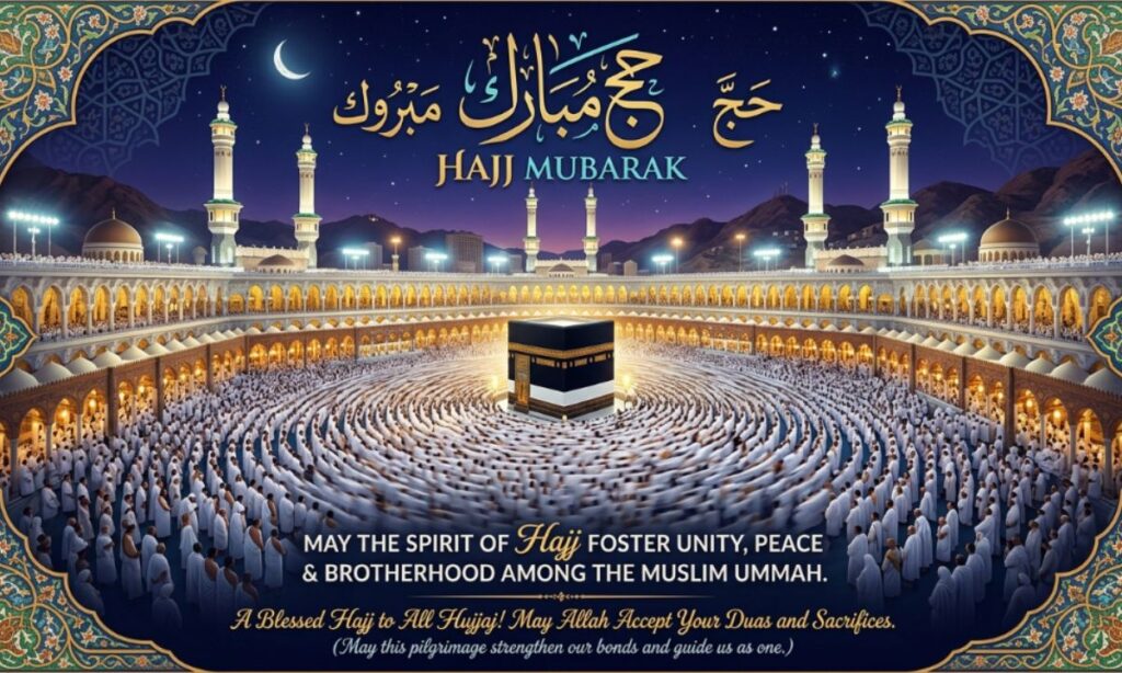 Hajj Mubarak Wishes for a Spirit of Unity