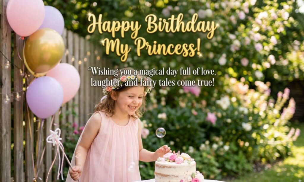 Happy Birthday My Princess Wishes