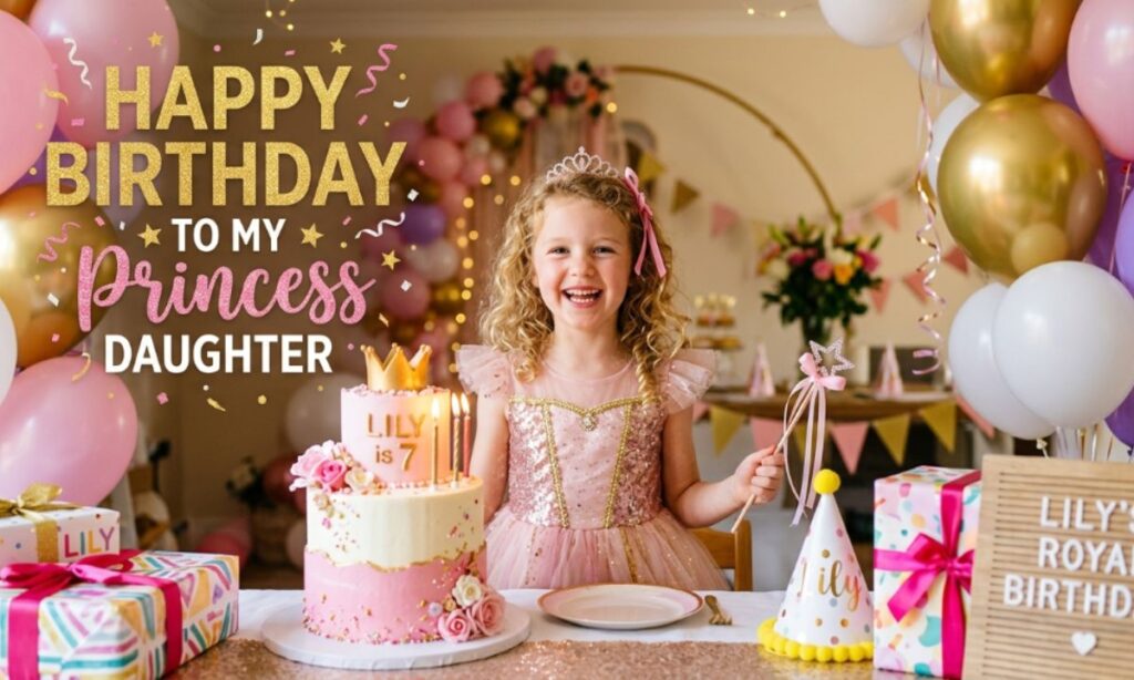 Happy Birthday to My Princess Daughter