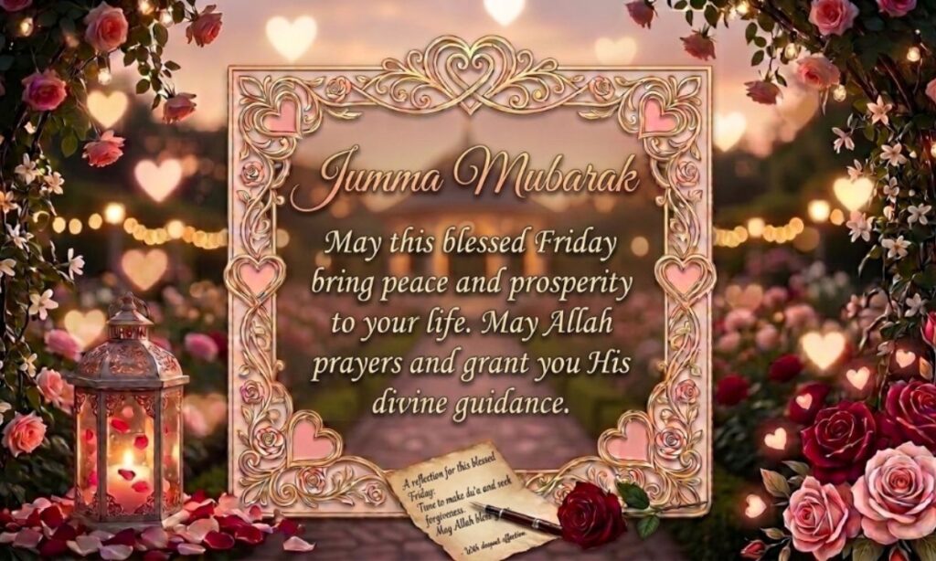 Jumma Mubarak Wishes In English