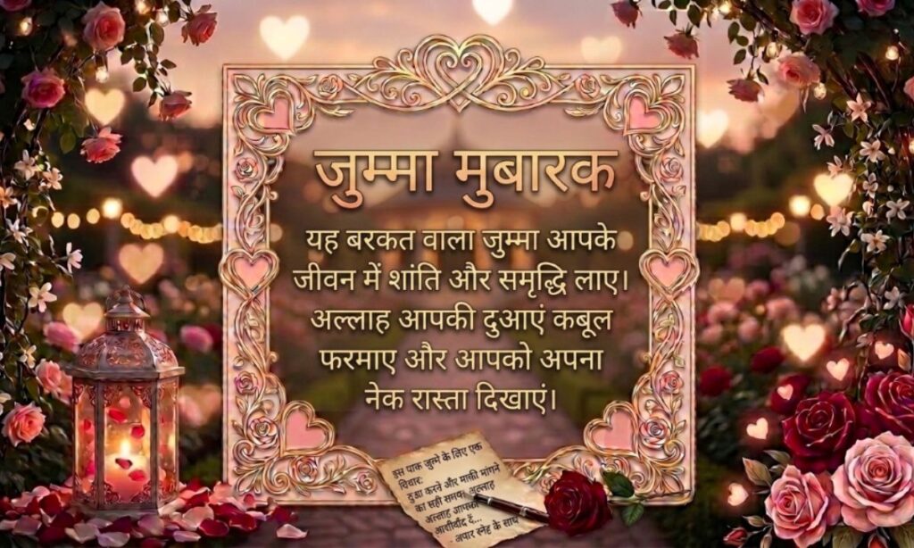 Jumma Mubarak Wishes In Hindi