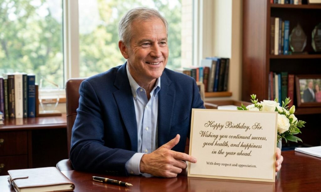 Respectful Birthday Wishes for Sir