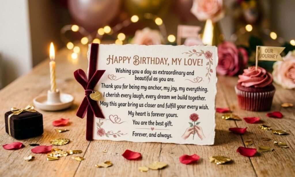 _Romantic Birthday Wishes for Your Partner  