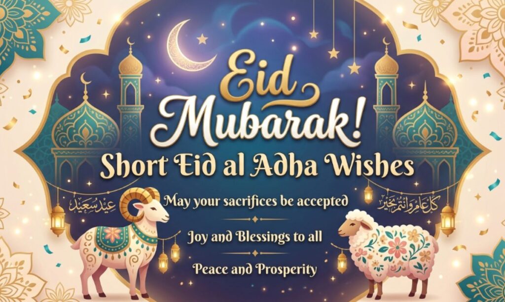 Short Eid al Adha Wishes
