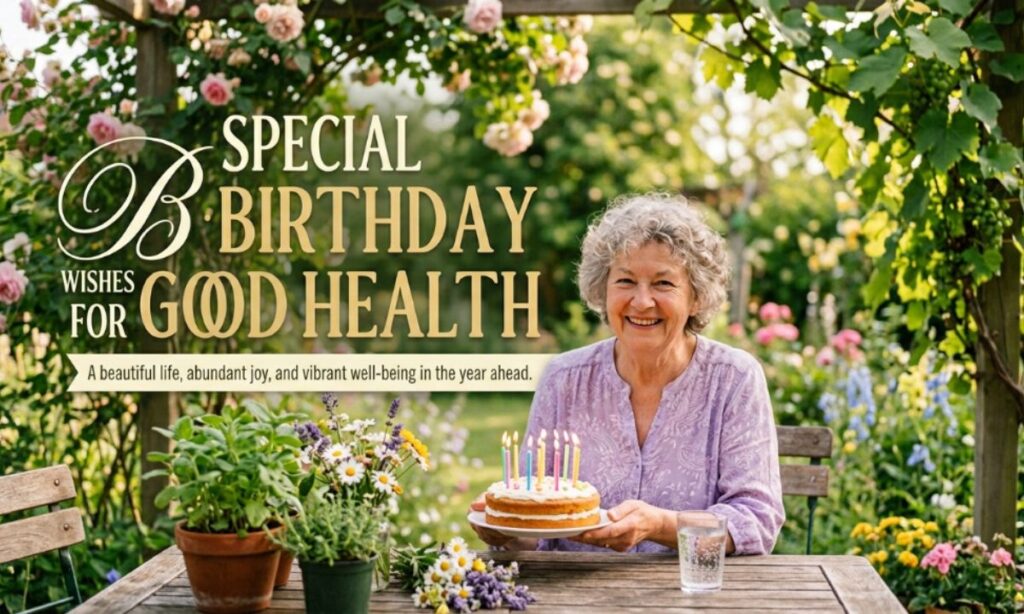 Special Birthday Wishes for Good Health