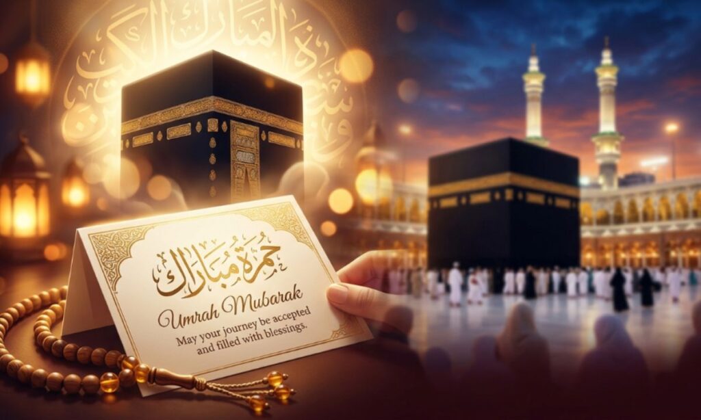 Umrah Mubarak Wishes for Friend
