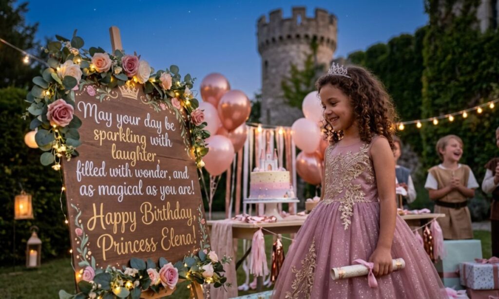 Unique Happy Birthday Wishes for Princess Girl