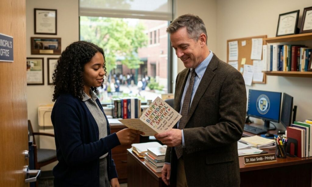 Why a Thoughtful Birthday Wish for Your Principal Matters