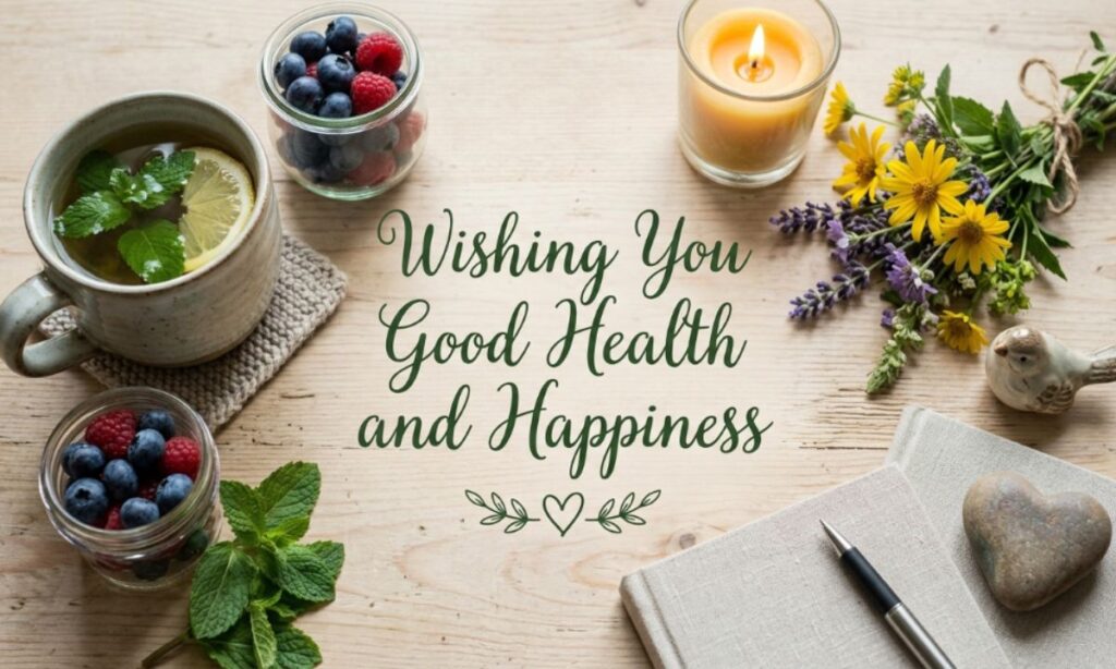 Wishing You Good Health and Happiness