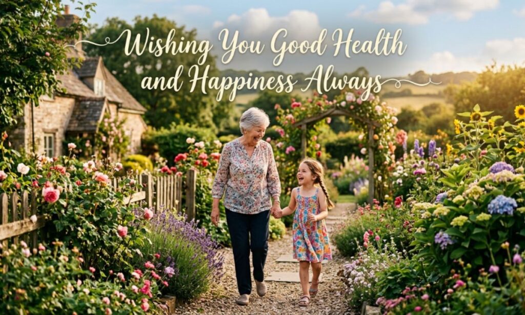 Wishing You Good Health and Happiness Always