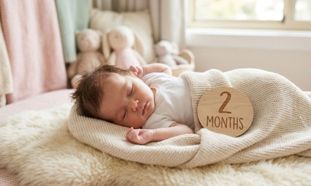 2 Month Birthday Wishes for Baby Girl
