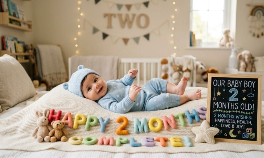 2 Month Complete Baby Boy Wishes