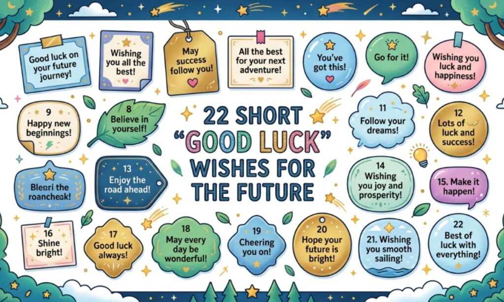 22 Short Good Luck Wishes for the Future