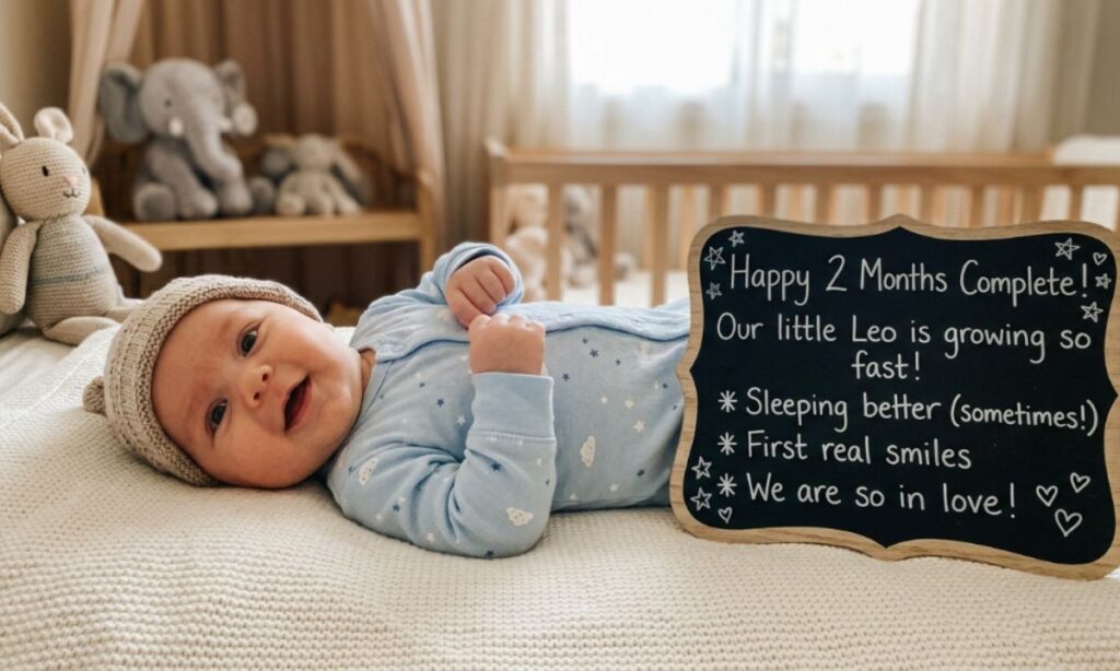 2nd Month Birthday Wishes for the Baby Boy from the Mother