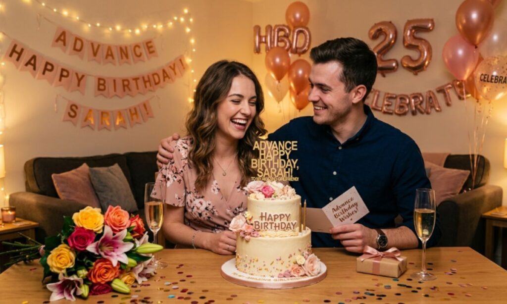 Advance Happy Birthday Wishes for Girlfriend