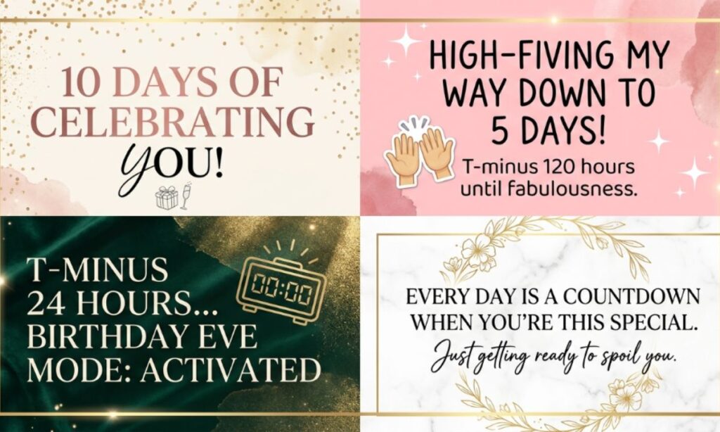 Birthday Countdown Quotes for Her