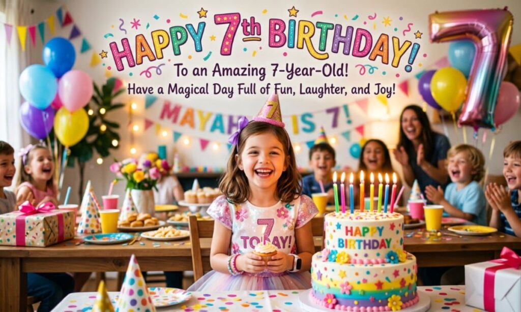 Birthday Message for 7th Birthday Girl (1)