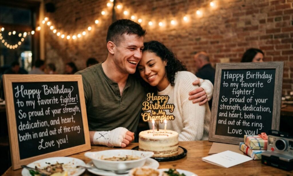 Birthday Wishes for Fighter Boyfriend