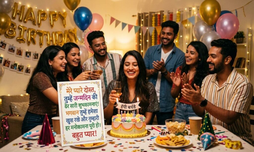 Birthday Wishes for Friend in Hindi