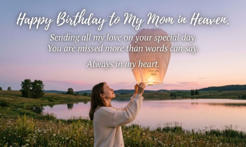 Birthday Wishes for Mom in Heaven