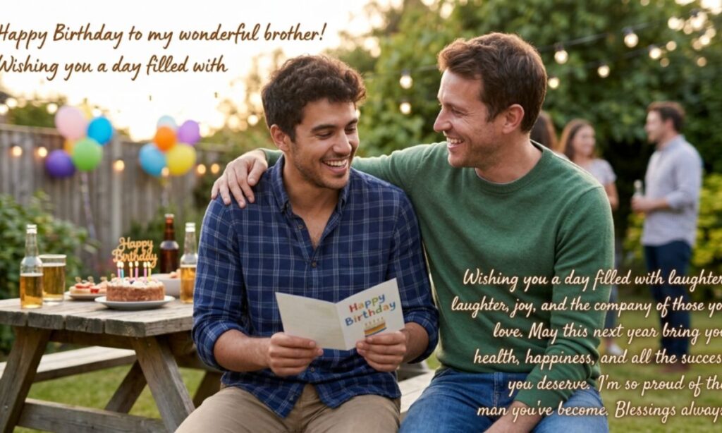 Blessing Birthday Wishes for Brother