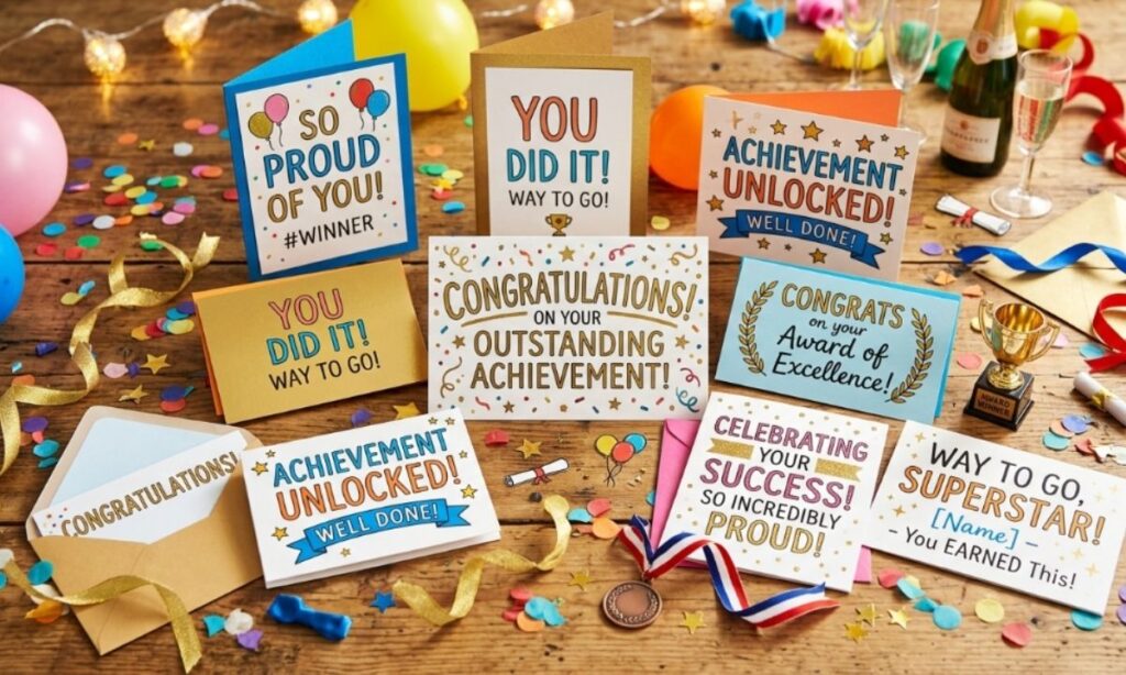 Congratulations Messages for Achievements & Awards