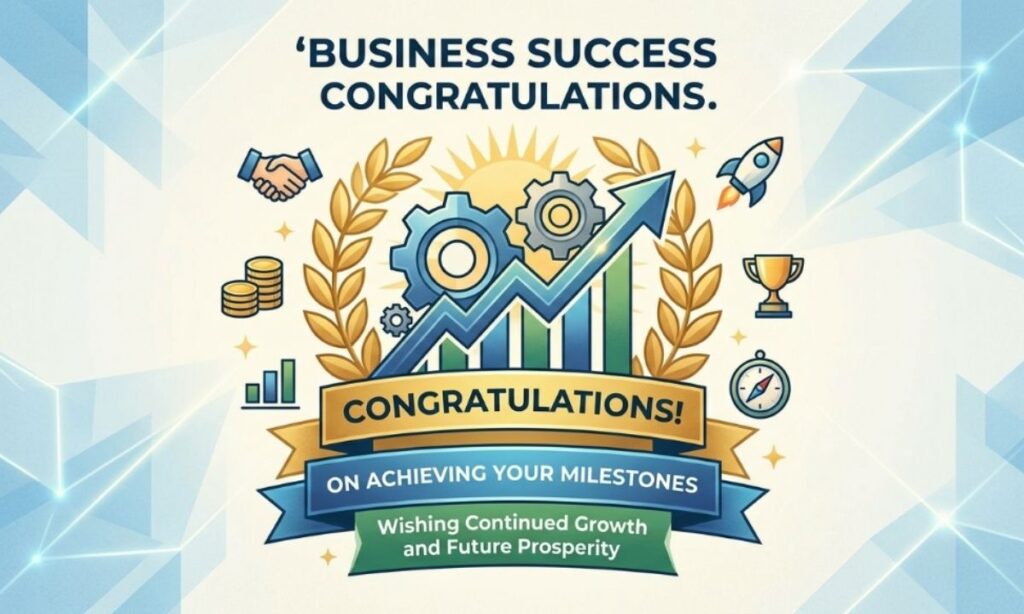 Congratulations Messages for Business Success