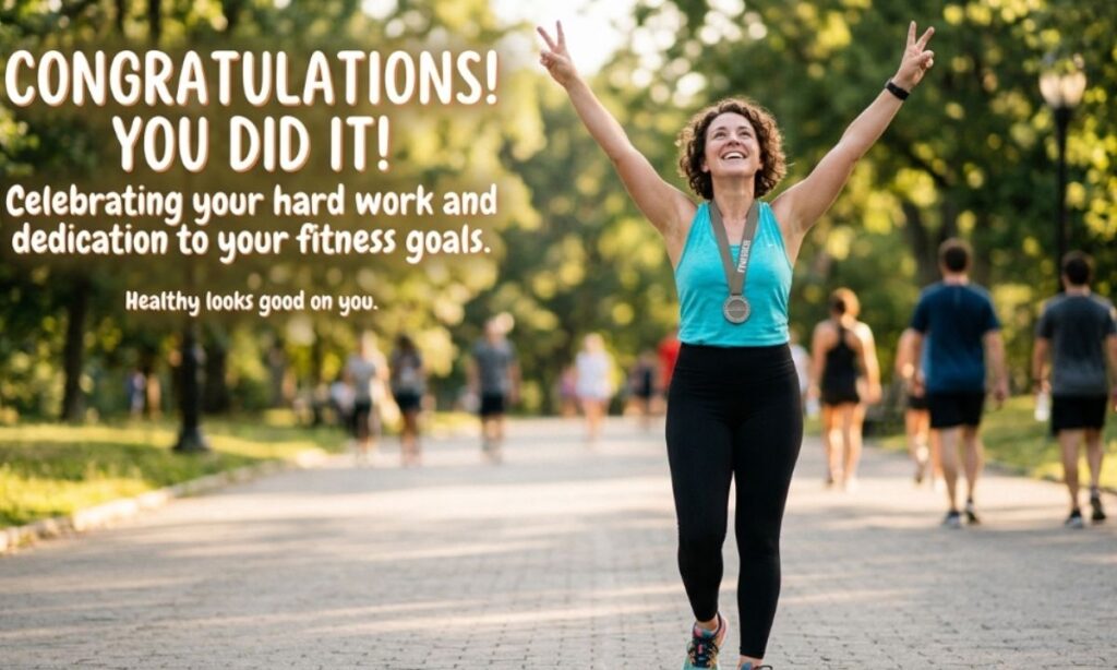 Congratulations Messages for Weight Loss & Fitness Goals