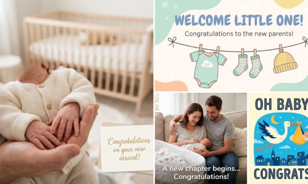 Congratulations Messages for a New Baby