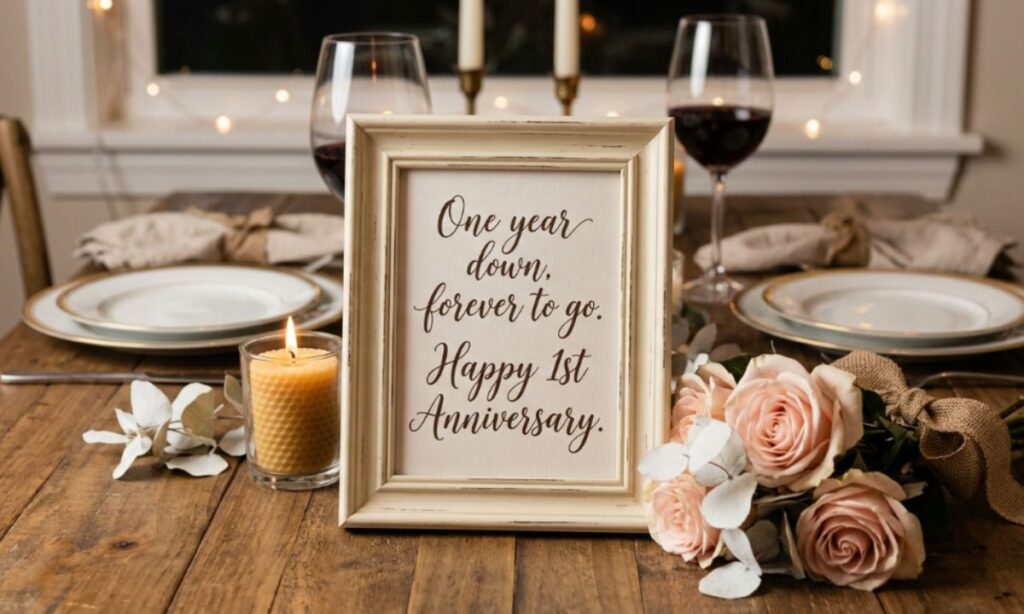 First Anniversary Quotes