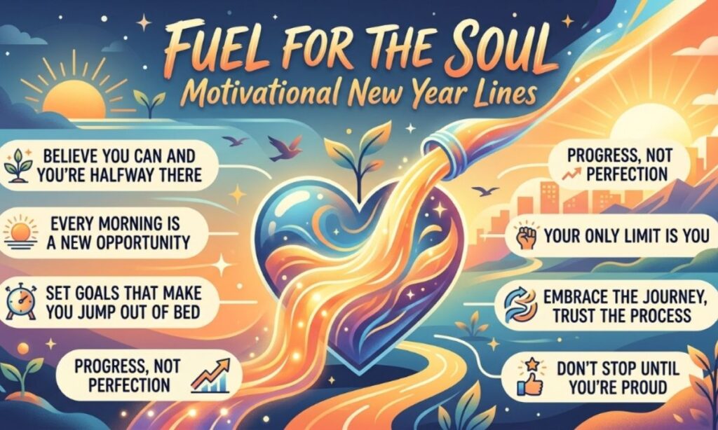 Fuel for the Soul Motivational New Year Lines