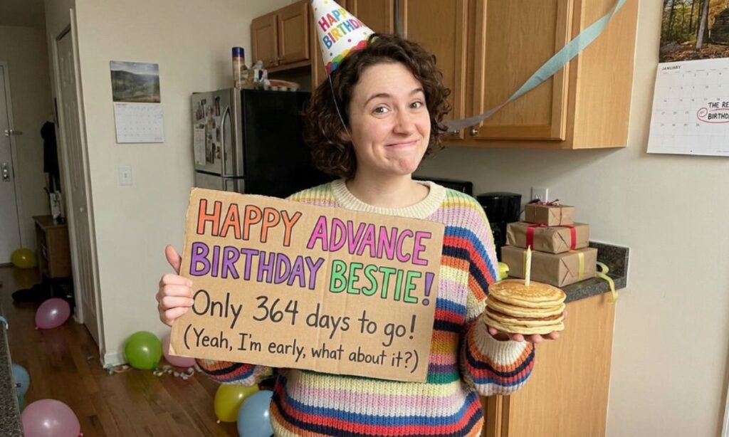 Funny Advance Birthday Wishes for Best Friend