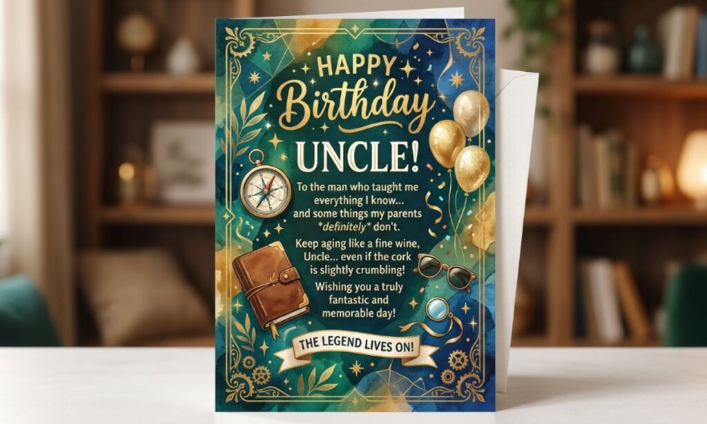 Funny Beautiful Happy Birthday Wishes for Uncle