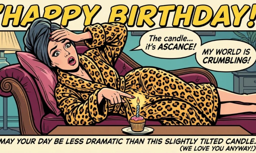 Funny Birthday Wishes for Drama-QueenKing Roommates
