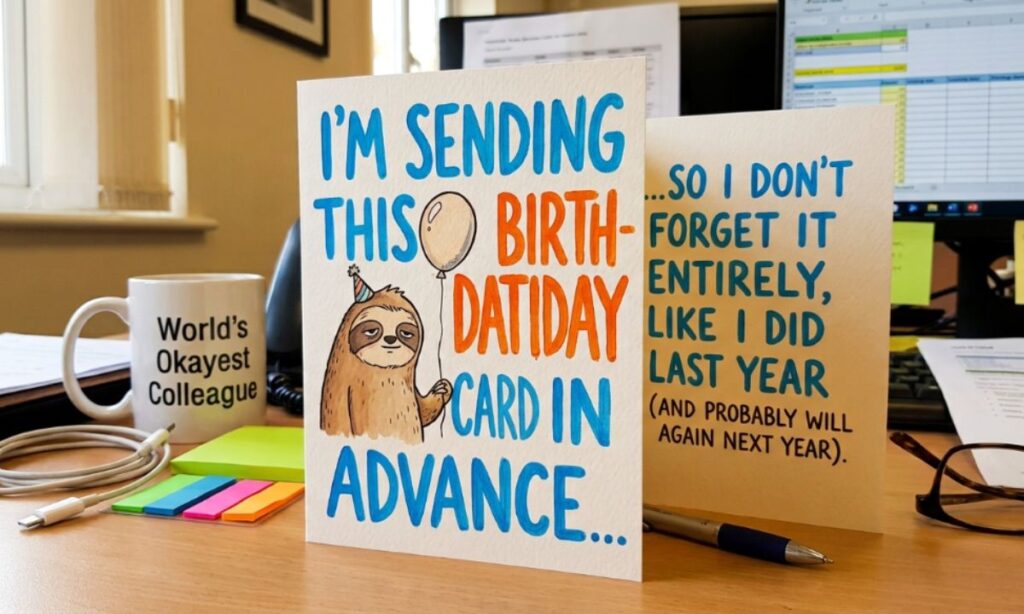 Funny Birthday Wishes in Advance