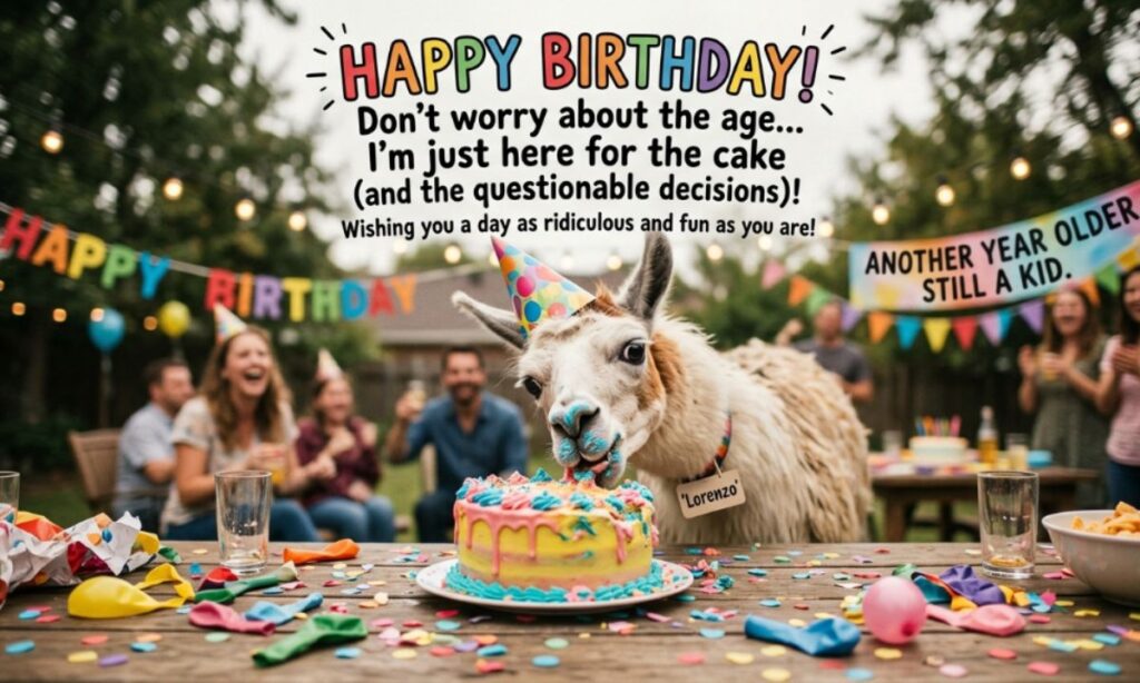 Funny Birthday Wishes to Make Them Smile