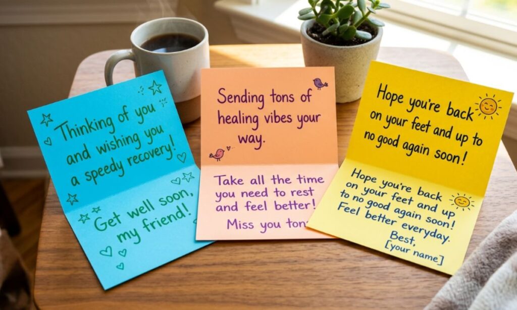 Get Well Soon Messages for a Friend