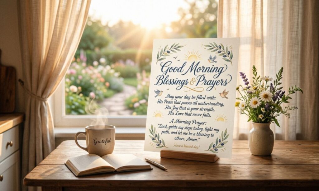 Good Morning Blessings and Prayers for the Day