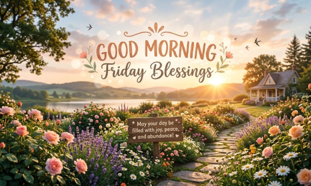Good Morning Friday Blessings, Wishes & Images to My Love